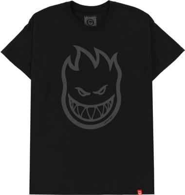 Spitfire Bighead T-Shirt - black/grey print - view large