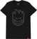 Spitfire Bighead T-Shirt - black/grey print