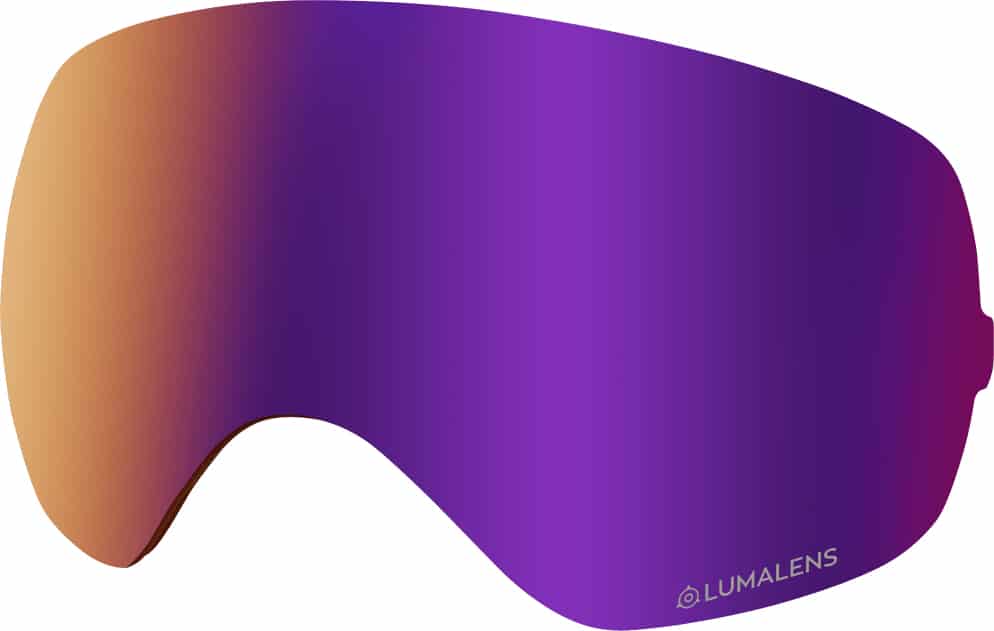 Dragon Women's X2s Replacement Lenses lumalens purple ion lens Tactics