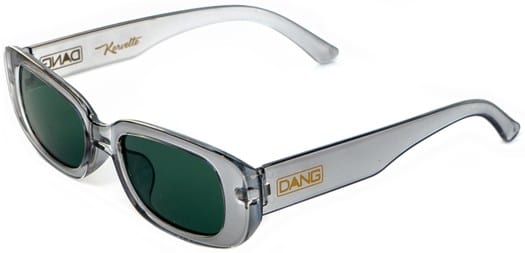 Dang Shades Korvette Sunglasses - gunmetal/green smoke lens - view large