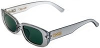Dang Shades Korvette Sunglasses - gunmetal/green smoke lens