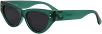 I-Sea Carly Polarized Sunglasses - hunter green/smoke polarized lens