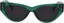 I-Sea Carly Polarized Sunglasses - hunter green/smoke polarized lens - front