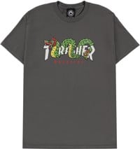 Thrasher Aztec T-Shirt - charcoal