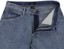 RVCA Chainmail Denim Shorts - broken blue wash - open