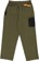 Tactics Space Program Utility Wave Pants - dark green/black - reverse