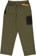 Tactics Space Program Utility Wave Pants - dark green/black - reverse