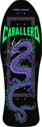 Powell Peralta Caballero Chinese Dragon 10.0 Skateboard Deck - black/purple