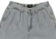 Tactics Buffet Pleated Denim Shorts - light wash denim - alternate front