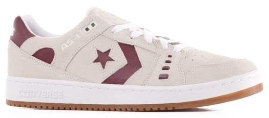 Converse AS-1 Pro Skate Shoes - egret/deep bordeaux/gum - view large