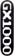 GX1000 OG Logo 8.25 Skateboard Deck - black