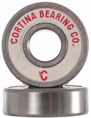Cortina Bearing Co. Presto Skateboard Bearings - silver - view large