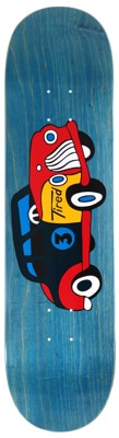 Tired Old Mobil 8.38 Skateboard Deck - blue - view large