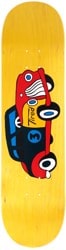 Tired Old Mobil 8.38 Skateboard Deck - yellow