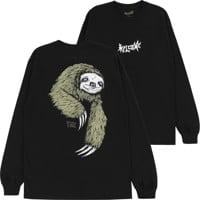Welcome Sloth L/S T-Shirt - black