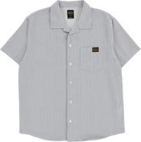 RVCA Dayshift Stripe II S/S Shirt - deja blue