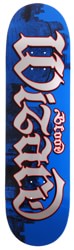 Blood Wizard Blue Script 8.5 Skateboard Deck