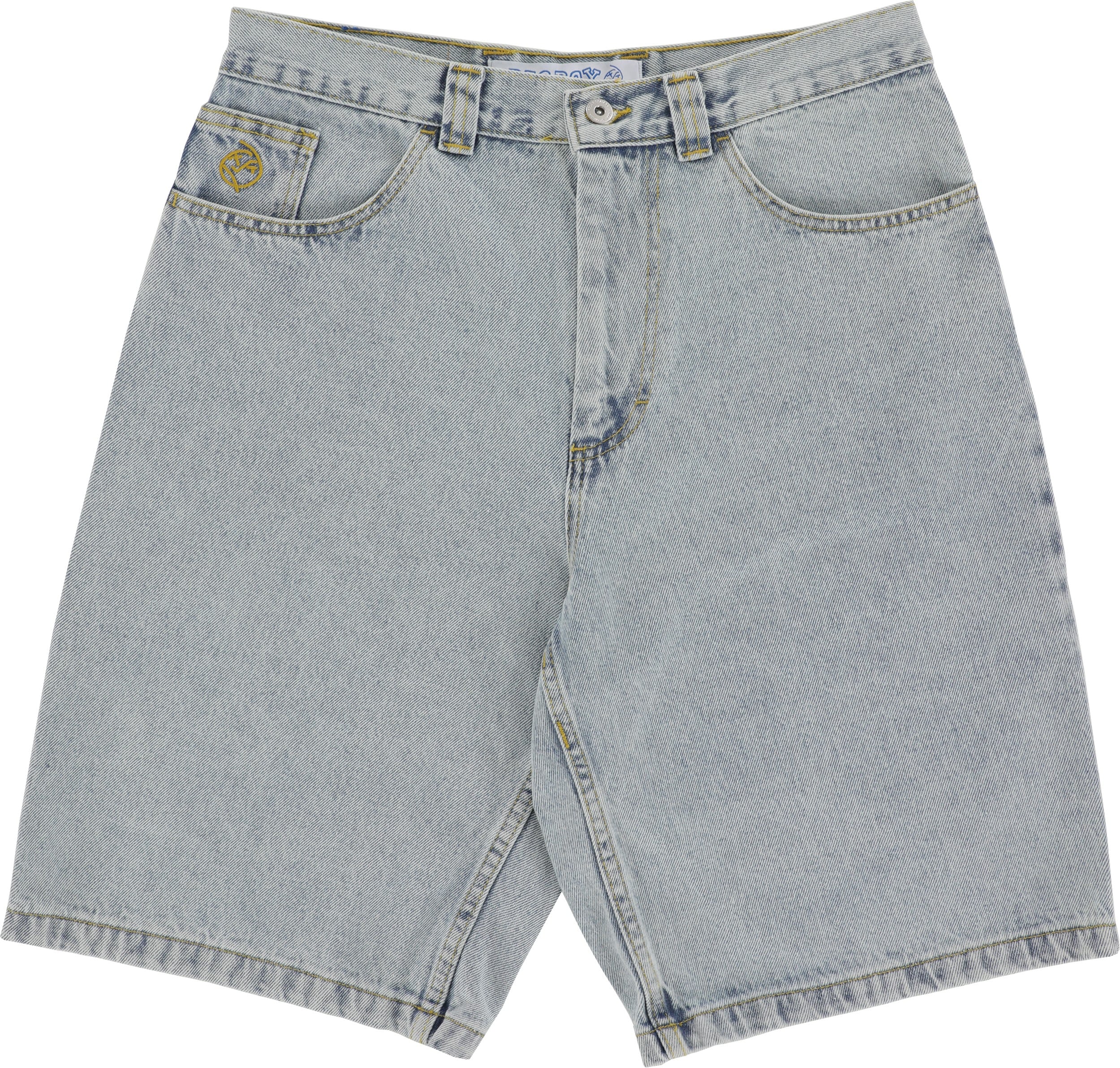Polar Skate Co. Big Boy Denim Shorts light blue Tactics