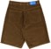 Polar Skate Co. Big Boy Cord Shorts - brass - reverse