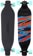 Landyachtz Evo Spectrum 36" Drop Down Complete Longboard - black trucks / teal wheels