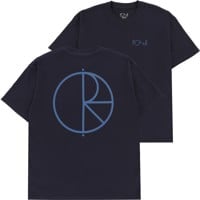 Polar Skate Co. Stroke Logo T-Shirt - navy/blue