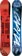 CAPiTA Indoor Survival Snowboard 2024 - red top/blue base