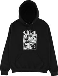 Calm Corp Faces Hoodie - black