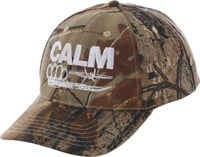Calm Corp Trust No One Strapback Hat - camo