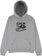 Calm Corp Violent Activity Hoodie - heather grey - front