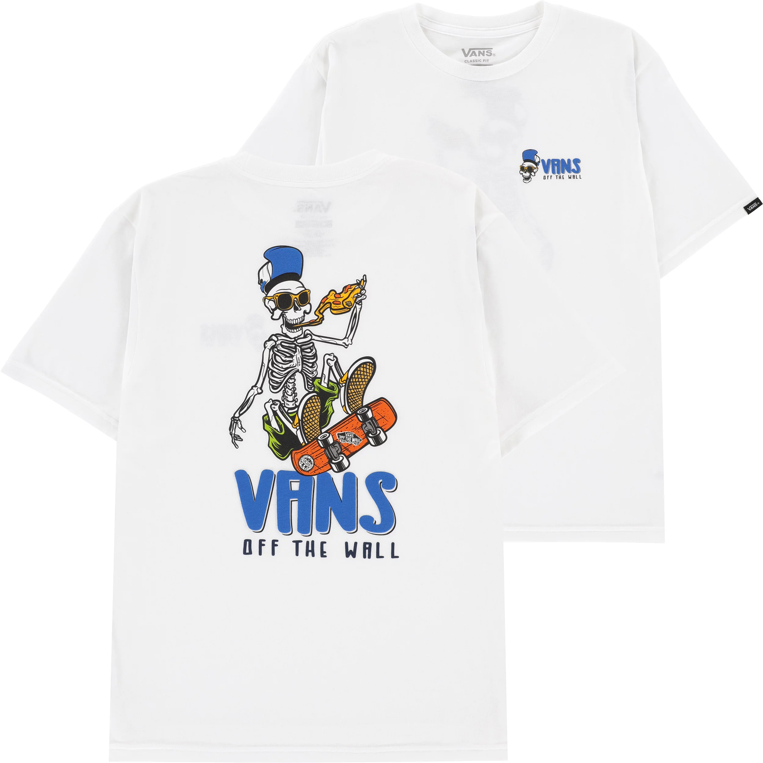 Vans Kids Skull Slice T-Shirt - white | Tactics