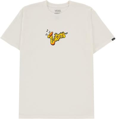 Vans Jazz Vans Logo T-Shirt - marshmallow - view large