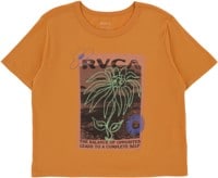 RVCA Women's Atomic Jam T-Shirt - tangerine