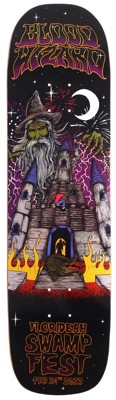 Blood Wizard Swampfest 8.6 Battering Ram Shape Skateboard Deck - view large