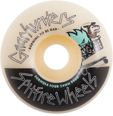 Spitfire Gnarhunters Formula Four Classic Skateboard Wheels - natural (99d) - view large