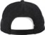 Quasi Phrase Snapback Hat - black denim - reverse