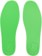 Footprint Kingfoam Flat 5mm Insoles - red camo - bottom