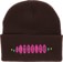 Limosine Pink Bubz Beanie - brown