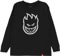 Spitfire Kids Bighead L/S T-Shirt - black/silver fleck