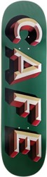 Cafe Mr. Finbar 8.38 Skateboard Deck - teal