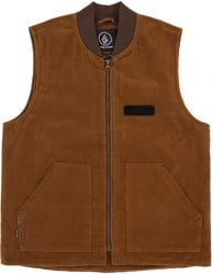 Volcom Skate Vitals Collin Provost Vest Jacket - rubber