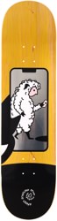 Alien Workshop Sheeple Hole 8.25 Skateboard Deck - yellow