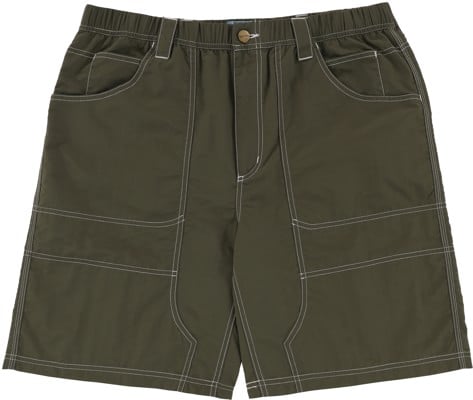 Bronze 56k Double Knee Shorts - olive - view large