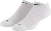 Nike SB Everyday No Show Plus Cushioned 3-Pack Sock - white/black