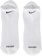 Nike SB Everyday No Show Plus Cushioned 3-Pack Sock - white/black - front