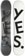 YES Basic Snowboard (2024 Closeout) - white base