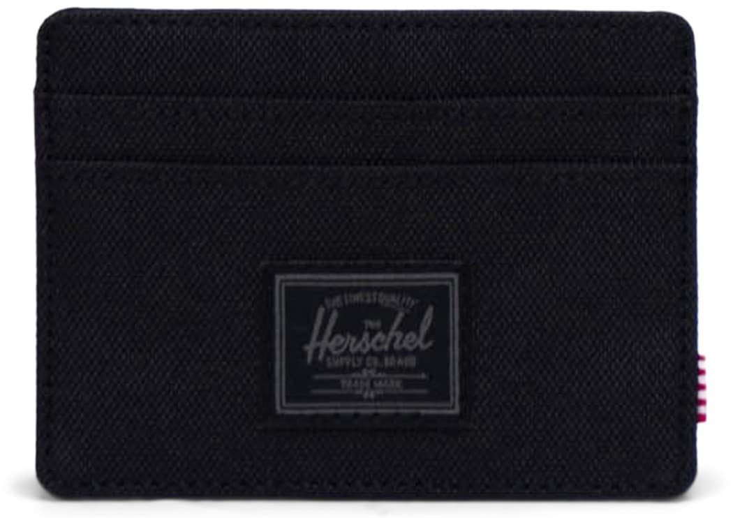 Herschel Supply Charlie Wallet black tonal Tactics