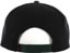 Deathwish Man's Best Friend Snapback Hat - black - reverse