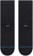 Stance Icon Quarter Sock - black - reverse