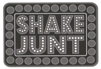 Shake Junt Box Logo Sticker - black/grey