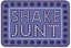 Shake Junt Box Logo Sticker - blue/navy